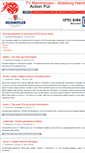 Mobile Screenshot of memmingen-handball.de